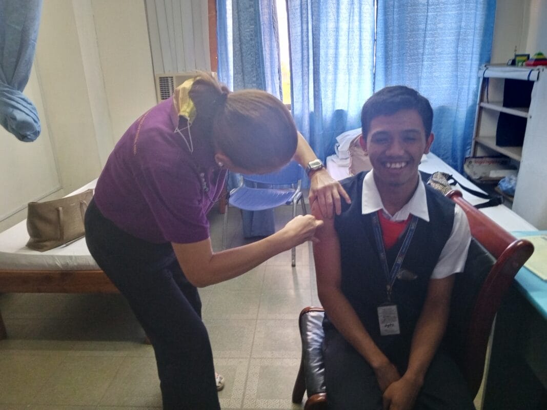 Inner Wheel Club of Makati Provides Free HPV Vax To Manila Business College Students. 4 Inner Wheel Club of Makati HPV Vaccination at the Manila Business College