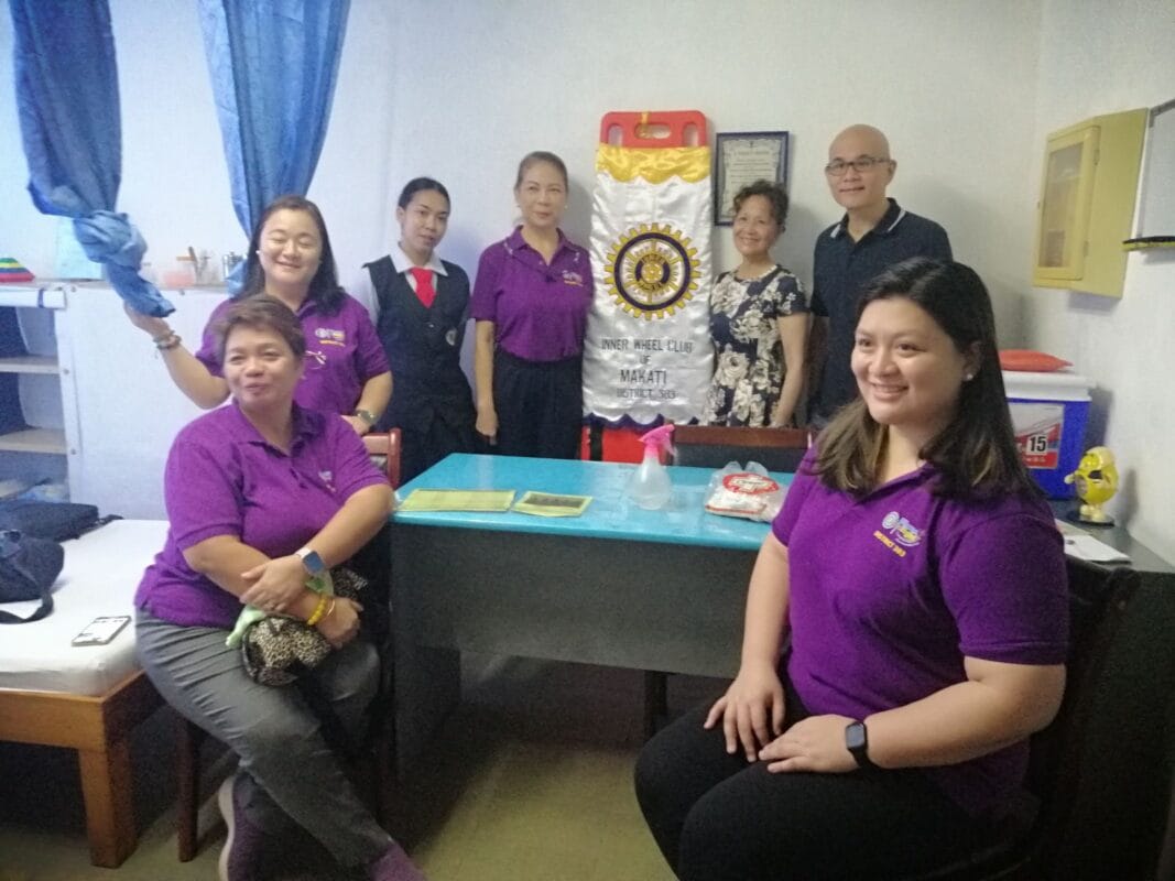Inner Wheel Club of Makati Provides Free HPV Vax To Manila Business College Students. 2 Inner Wheel Club of Makati HPV Vaccination at the Manila Business College