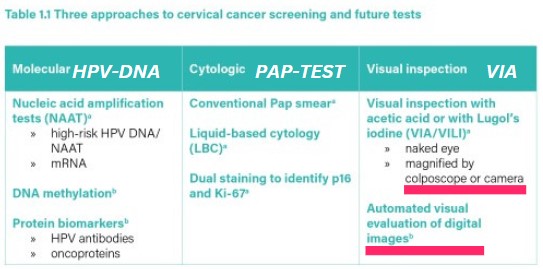 silip cervix sagip buhay three approaches to cervical cancer screening